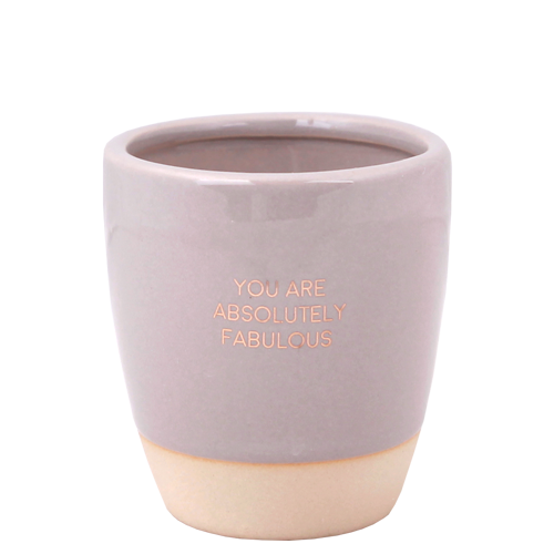My Flame Lifestyle Soy candle in coffee cup - You are absolutely fabulous - Coffee Kissed Spice