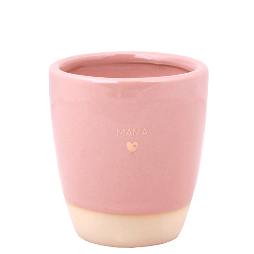 Soy candle in coffee cup - Mama
