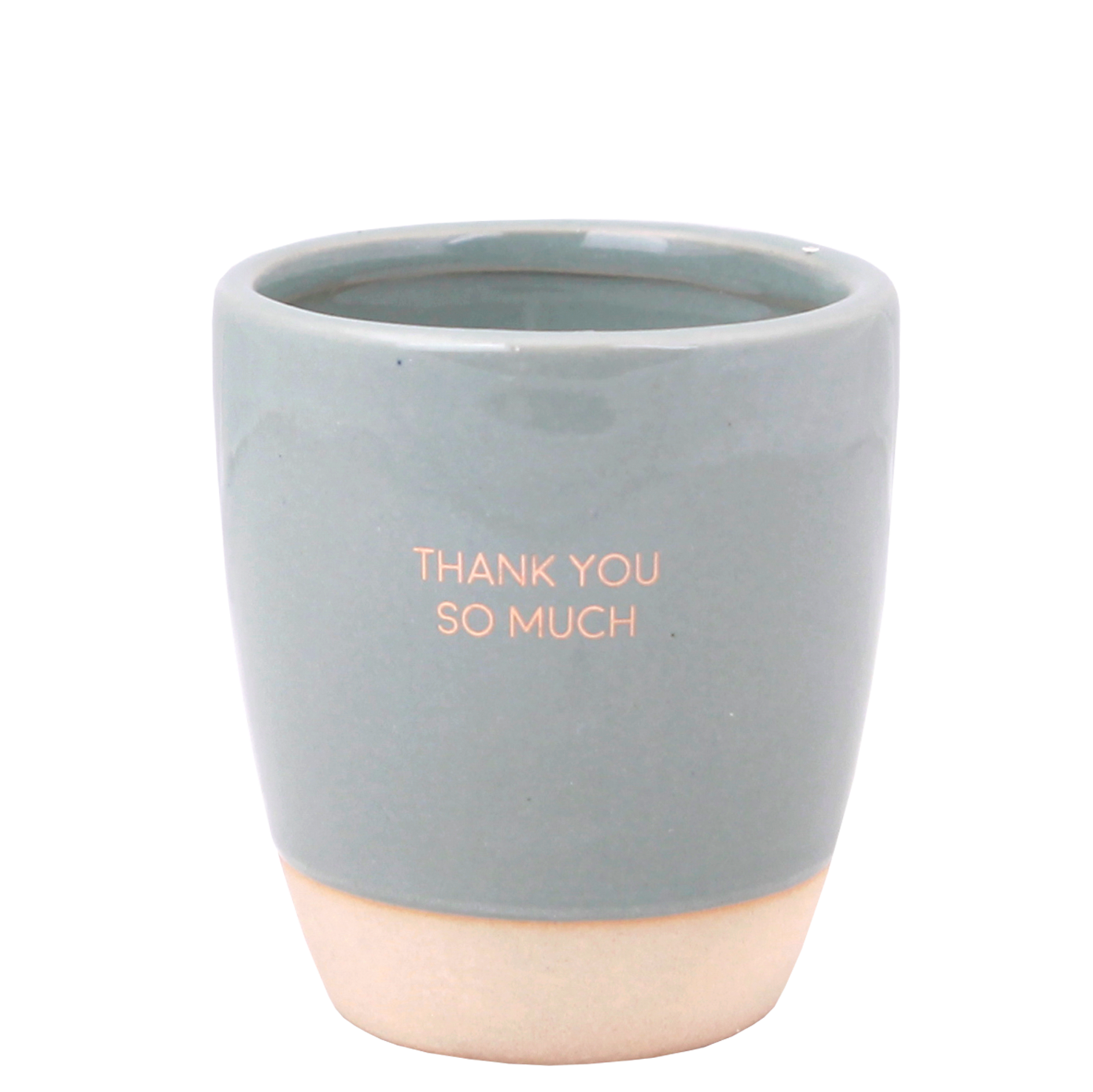 My Flame Lifestyle Soy candle in coffee cup - Thank you so much - Coffee Kissed Spice