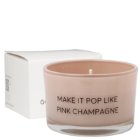 My Flame Lifestyle Sojakaars - Make it pop like pink champagne - Green Tea Time