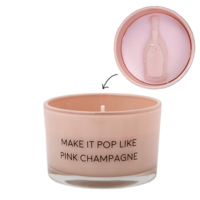 My Flame Lifestyle Sojakaars - Make it pop like pink champagne - Green Tea Time