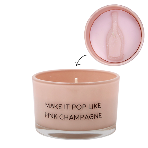 My Flame Lifestyle Sojakaars - Make it pop like pink champagne - Green Tea Time
