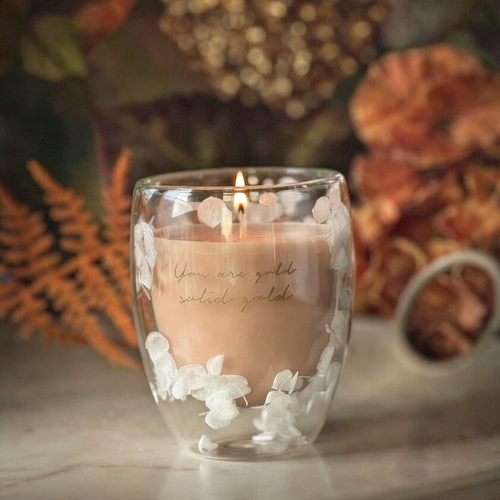 My Flame Lifestyle Sojakaars in theeglas - You are gold - Fig's delight