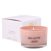 My Flame Lifestyle Soy candle -  Een lichtje liefde - Green Tea Time