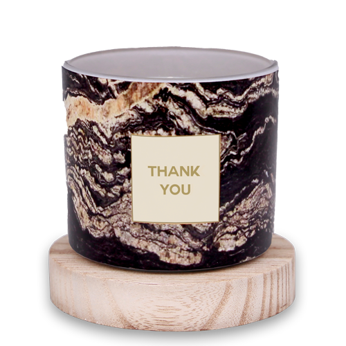 Outdoor candle - Thank you