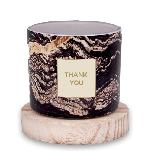 My Flame Lifestyle Outdoor candle - Thank you - Bella Citronella