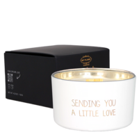 My Flame Lifestyle Soy candle - Sending you a little loved - Fresh Cotton