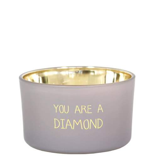 Soy candle - You are a diamond