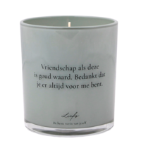 My Flame Lifestyle Sojakaars - Vriendschap als deze is goud waard - Jasmine Luxe