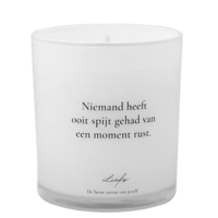 My Flame Lifestyle Sojakaars -  Neem een moment van rust - Fresh Cotton