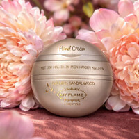 Handcreme - Met jou mag ik in mijn handen knijpen - Calming Sandalwood My Flame Lifestyle Handcreme - Met jou mag ik in mijn handen knijpen - Calming Sandalwood