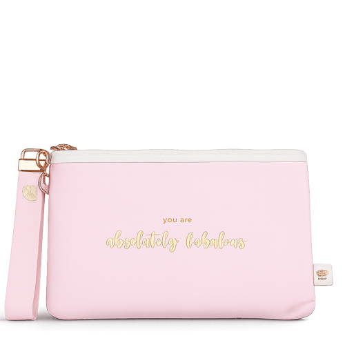 Toilettas - You are absolutely fabulous - Roze My Flame Lifestyle Toilettas - You are absolutely fabulous - Roze