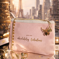 Toilet bag - You are absolutely fabulous - Pink My Flame Lifestyle Toilet bag - You are absolutely fabulous - Pink