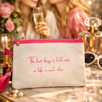 My Flame Lifestyle Toilet bag - The best thing to hold onto in life is each other - Sand