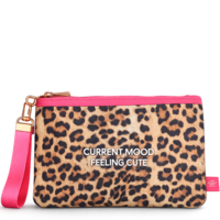 My Flame Lifestyle Toilet bag - Current mood: Feeling cute - Leopard