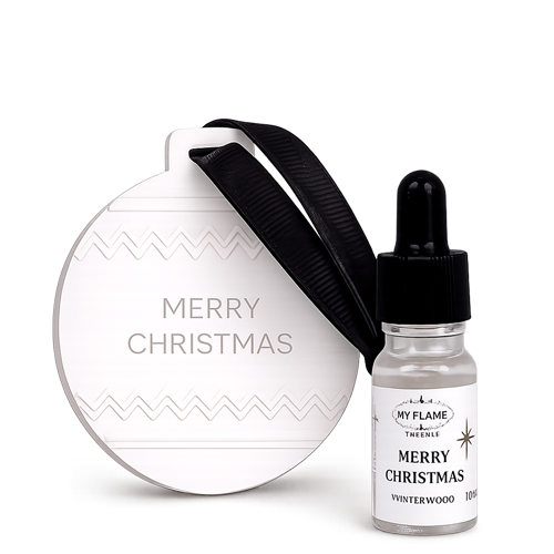 Geurhanger - Merry Christmas - Winter wood My Flame Lifestyle Geurhanger - Merry Christmas - Winter wood