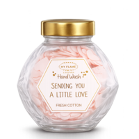 Hand soap - Sending you a little love - Fresh cotton My Flame Lifestyle Hand soap - Sending you a little love - Fresh cotton