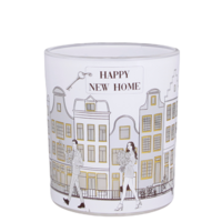 Led kaars - Happy new home My Flame Lifestyle Led kaars - Happy new home