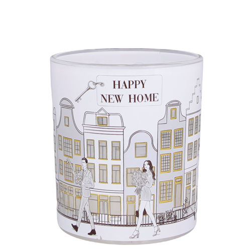 My Flame Lifestyle Led kaars - Happy new home Led kaars - Happy new home