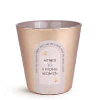 Led vaas kaars - Here's to strong women My Flame Lifestyle Led vaas kaars - Here's to strong women
