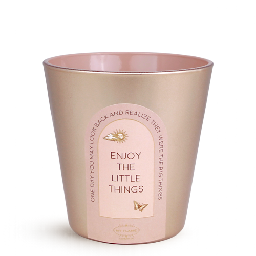 My Flame Lifestyle Led vaas kaars - Enjoy the little things Led vaas kaars - Enjoy the little things