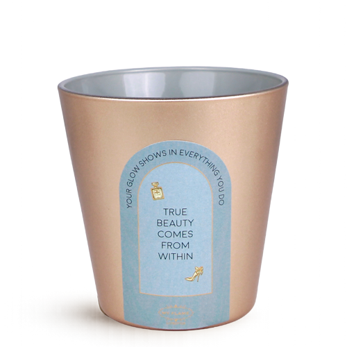 Led vase candle -  - True beauty comes from within