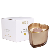 My Flame Lifestyle Soy candle - Jij bent goud waard - Scent: Silky Tonka