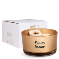 Soy candle - Powervrouw - Silky tonka My Flame Lifestyle Soy candle - Powervrouw - Silky tonka