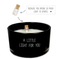 Message in a bottle - A little light for you - Warm Cashmere My Flame Lifestyle Message in a bottle - A little light for you - Warm Cashmere