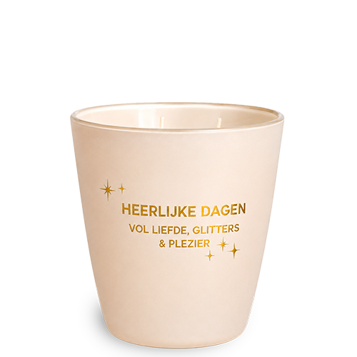 Led vase candle - Heerlijke dagen vol liefde, glitters & plezier My Flame Lifestyle Led vase candle - Heerlijke dagen vol liefde, glitters & plezier