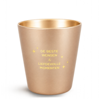 Led vase candle - De beste wensen & liefdevolle momenten My Flame Lifestyle Led vase candle - De beste wensen & liefdevolle momenten