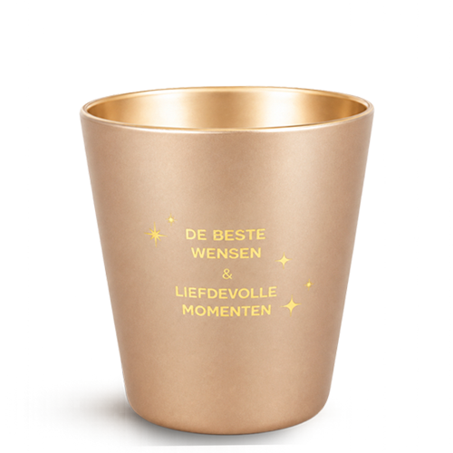 My Flame Lifestyle Led vaas kaars - De beste wensen & liefdevolle momenten Led vaas kaars - De beste wensen & liefdevolle momenten