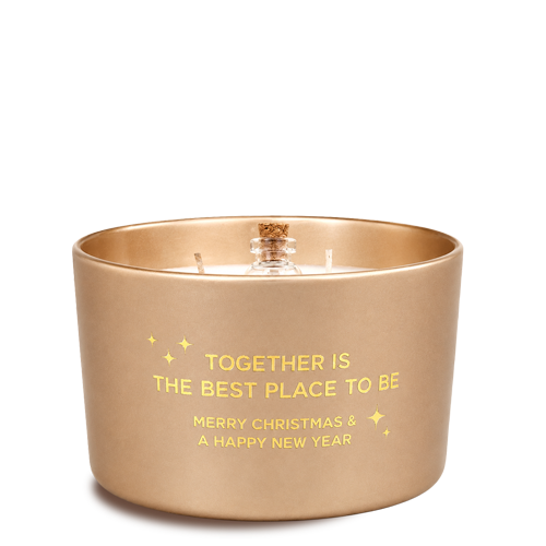Flessenpost kaars - Together is the best place to be, merry christmas & a happy new year - Winter wood My Flame Lifestyle Flessenpost kaars - Together is the best place to be, merry christmas & a happy new year - Winter wood