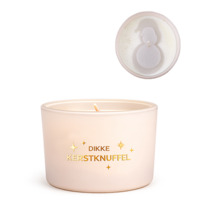 My Flame Lifestyle Sojakaars - Dikke kerstknuffel - Winter wood