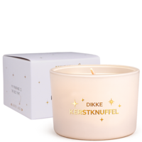 My Flame Lifestyle Sojakaars - Dikke kerstknuffel - Winter wood