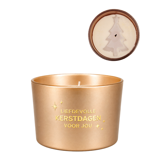 Sojakaars - Liefdevolle kerstdagen voor jou - Winter wood My Flame Lifestyle Sojakaars - Liefdevolle kerstdagen voor jou - Winter wood