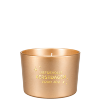 My Flame Lifestyle Soy candle - Liefdevolle kerstdagen voor jou - Winter wood