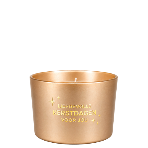 My Flame Lifestyle Soy candle - Liefdevolle kerstdagen voor jou - Winter wood
