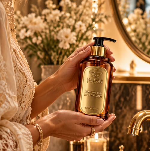 Hand soap - Sending you a little love - Oriental Vanilla My Flame Lifestyle Hand soap - Sending you a little love - Oriental Vanilla