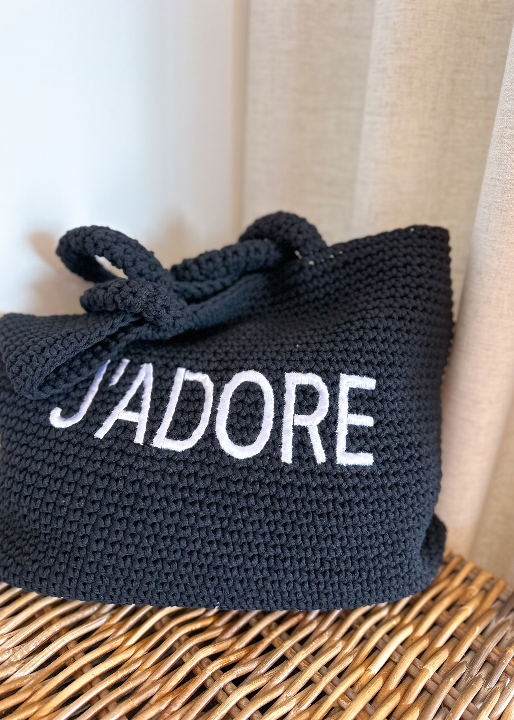 Beach Bag J'adore - Black