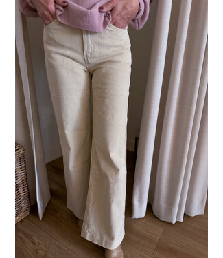 Wide Leg Corduroy Trouser