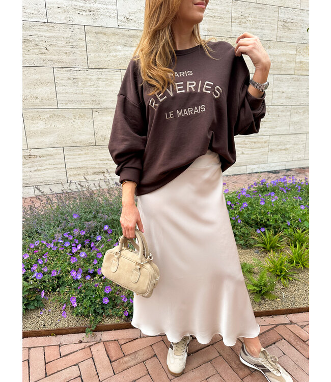 Sweater Rêveries -  Dark brown