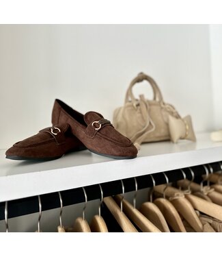 Suède loafer - Dark Brown