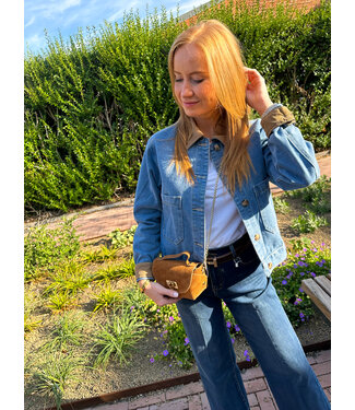 Denim Collar detail jacket