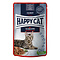 Happy Cat Happy Cat - Natvoer - Kattenvoer in saus - Rund - 85 gram - Adult