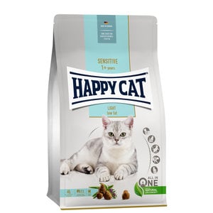 Happy Cat - Sensitive kattenvoer - Light -  rozemarijn & mariadistel - 10 kg - Adult