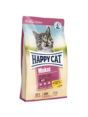 Happy cat Minkas Sterilised