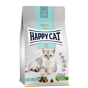 Happy Cat - Sensitive kattenvoer - Light -  rozemarijn & mariadistel - 300 gram - Adult
