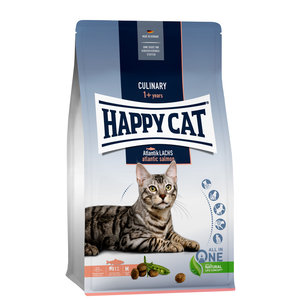 Happy Cat - Droog kattenvoer - Brokken - Zalm - 300 gram - Adult