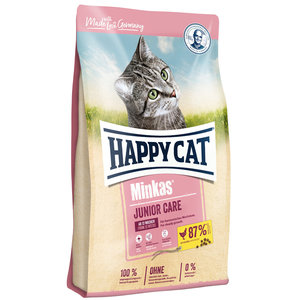 Happy Cat - Droog kattenvoer - Brokken - Minkas - 500 gram - Junior